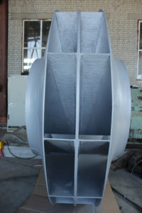 рабочее колесо дымососа