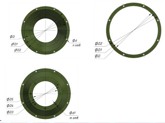  гнучка вставка розміри-en-ru